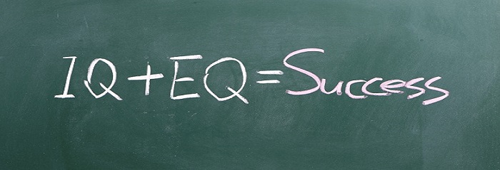 formula for success iq eq success concept